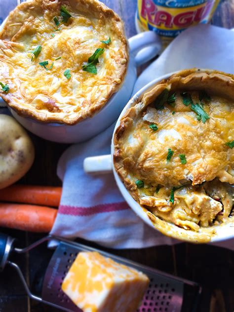 Creamy Chicken Pot Pies Kellie Rice Cakes