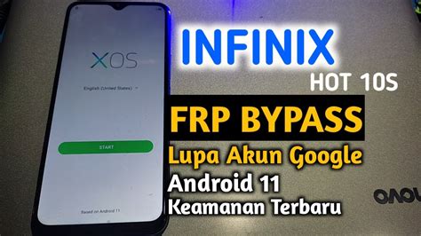 Cara Mengatasi Infinix Hot S Lupa Akun Google Frp Bypass Infinix