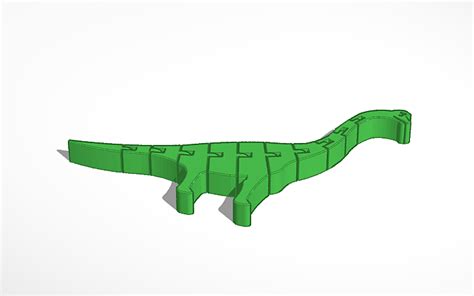 3d Design Flex Dinosaur Tinkercad