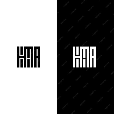 Premium Vector Monogram Logo With Hma Concept