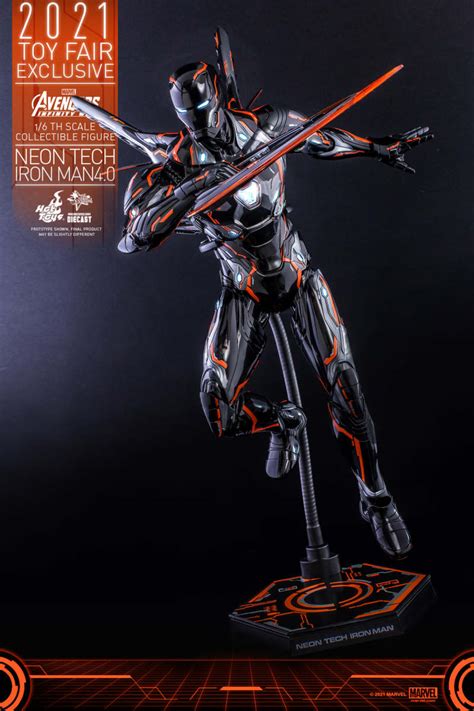 Hot Toys Mms D Neon Tech Iron Man