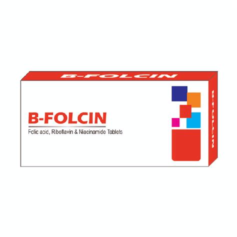 B Folcin Tablet West Cost Pharmaceutical Works Ltd