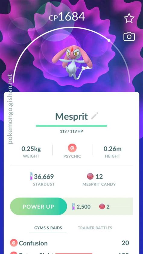 Mesprit - Pokemon Go