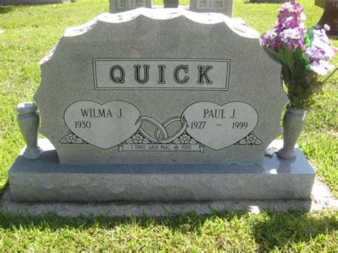 Paul J Quick Find A Grave Photos Find A Grave Grave