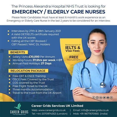 Emergency And Elderly Care Nursing Jobs In The UK