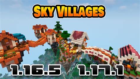 Aldeas En El Cielo Sky Villages Forge 1165 Y 1171 Minecraft