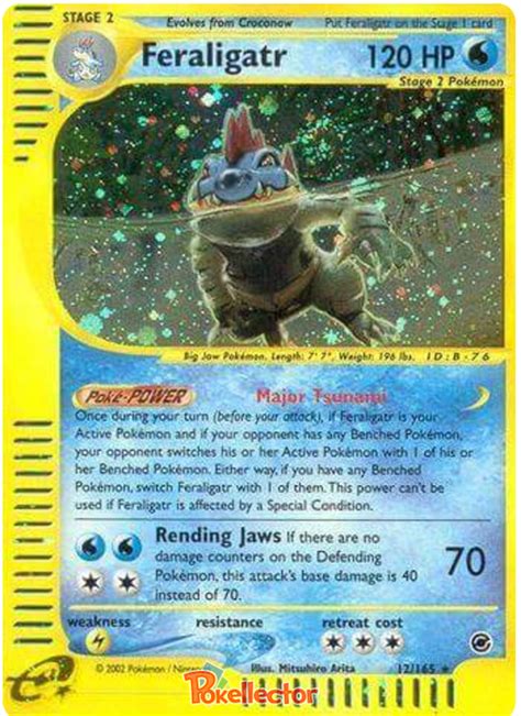 Feraligatr Expedition 12 Pokemon Card