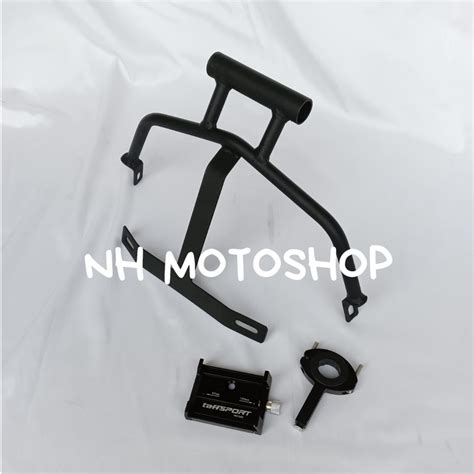 Jual Paket Holder Hp Gps Holder Handphone Dan Bracket Yamaha Nmax New