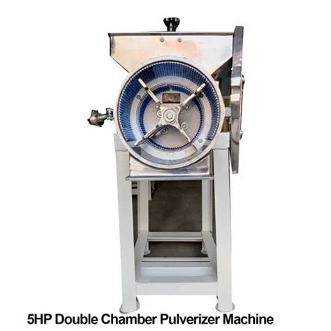 5HP Double Chamber Pulverizer Machine 60 Kg Hr At Rs 20000 In Rajkot