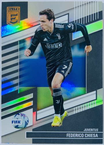 Federico Chiesa Juventus Panini Donruss Elite Fifa Ebay