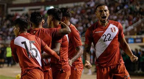 Cuando Juega Per Vs Bolivia Amistoso Fecha Hora Y Lugar