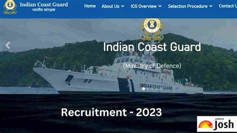 Indian Coast Guard Bharti 2023 अससटट कमडट सहत वभनन पद पर