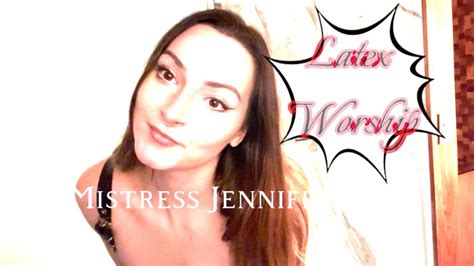 MB FHD Latex Worship Stroke To My Rubber Tits Mistressjenniferhex