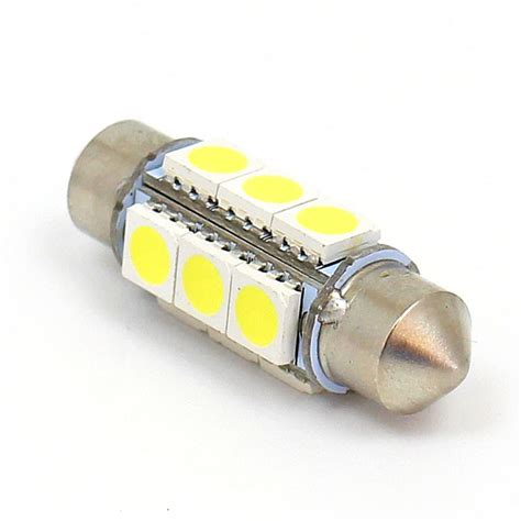 B255ledw C White 6v Led Festoon Lamp 11x36mm Festoon Fitting All Bulbs Bulbs Classic Bulbs