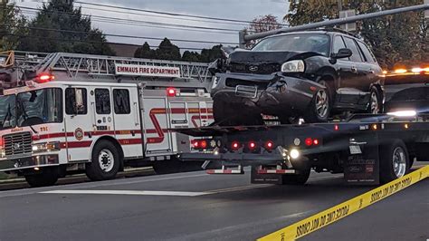 Teen Dead After 2 Vehicle Crash Near Emmaus High School Lehigh Valley