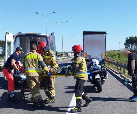 Wypadek W Lubuskiem Odcinek Trasy S W Kierunku Mi Dzyrzecza Jest