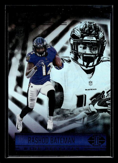 Panini Illusions Rashod Bateman Rookie Baltimore Ravens Mint