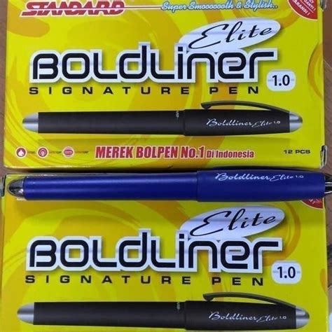 Jual Ballpoint Pulpen Pena Pen Standard Boldliner Elite Mm Tools N