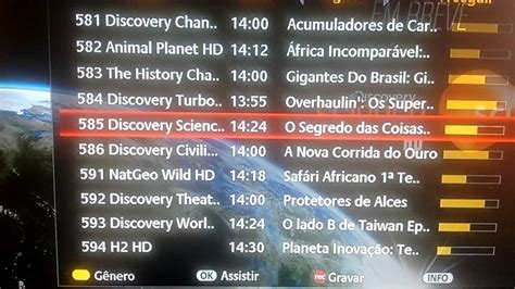 Tudo Sobre Novos Canais Discovery Science HD E Civilizarion HD Na Claro