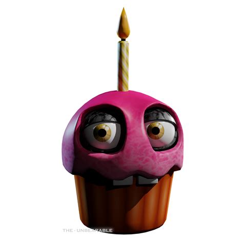 Mr Cupcake Character Render By Theunbearable101 On Deviantart