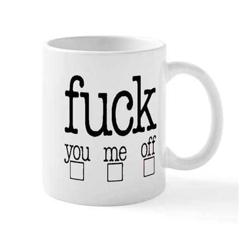 Funny Fuck Choose One 2 11 Oz Ceramic Mug Funny Fuck Choose One 2 Mugs Cafepress