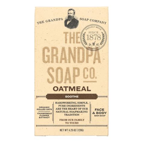 Grandpas Pine Tar Bar Soap 425 Oz