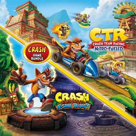 Mms Games Crash Bandicoot N Sane Trilogy Ctr Nitro Fueled Xbox