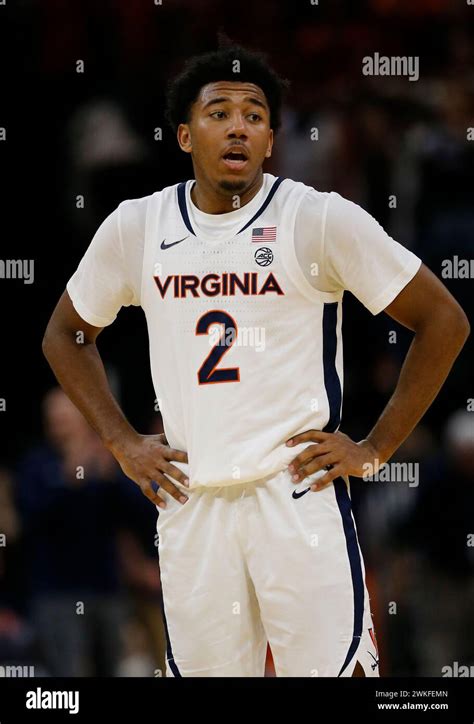 CHARLOTTESVILLE VA FEBRUARY 17 Virginia Cavaliers Guard Reece