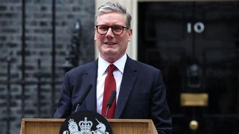 Keir Starmer Gives His First Speech As Prime Minister Bbc Newsround