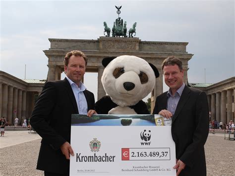 Krombacher Kronkorkenaktion 2 1 Mio Euro an den WWF für den Schutz