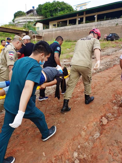 VÍDEO lancha colide barranco e deixa vários feridos no interior do AM