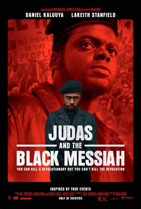 Official Poster For 'Judas And The Black Messiah,' Starring Daniel ...