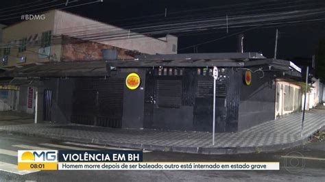 V Deo Homem Morre Ap S Ser Baleado Ao Sair De Bar No Barreiro Em Bh