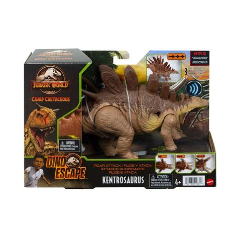 Boneco Dinossauro Com Som Kentrosaurus Ruge E Ataca Jurassic World Mattel Brinquedos E Games