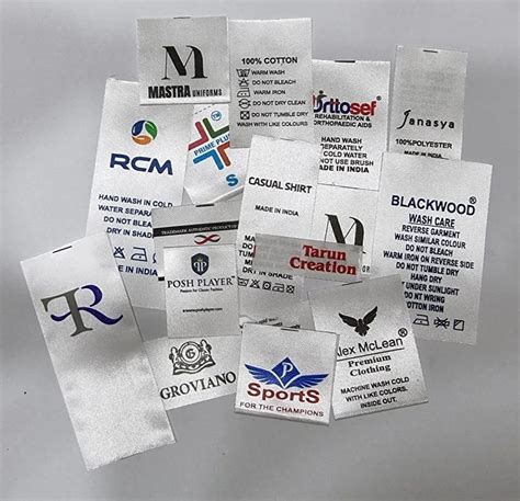 White Satin Labels Packaging Type Packet At Best Price In Mumbai ID