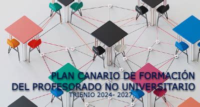 PLAN CANARIO DE FORMACIÓN DEL PROFESORADO NO UNIVERSITARIO TRIENIO 2024