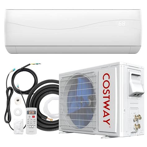 Buy Costway 12000btu Mini Split Air Conditioner And Heater 17 Seer 208