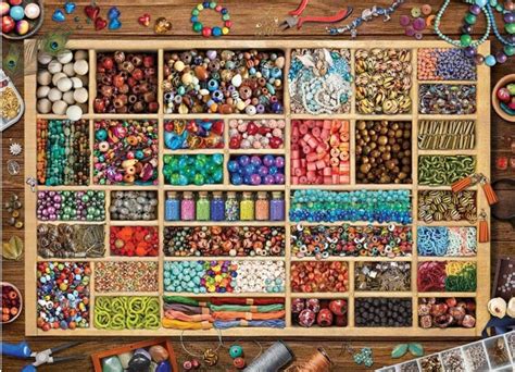 Puzzle Eurographics Pieces A Collection Of Beads By Laura