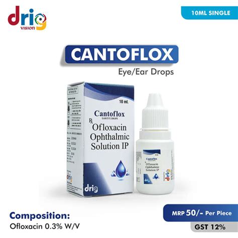 Ofloxacin Ear Drops Ofloxacin Ophthalmic Solution Cantoflox Ear Drops