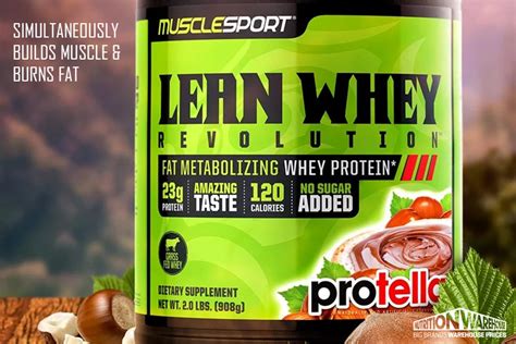 Lean Whey Revolution By Musclesport Big Brands Warehouse Prices