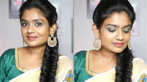 Top Kerala Saree Hairstyles For Short Hair Putovanjeokosveta