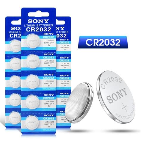 1pcs Sony Cr2032 Lithium Button Batteries Coin Cell Battery 3v For Watch Remote And Electronic