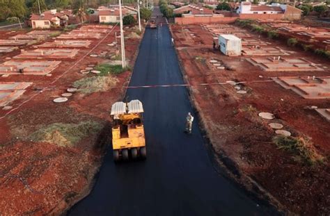 Em Fase De Conclus O Obras De Drenagem E Asfalto V O Beneficiar