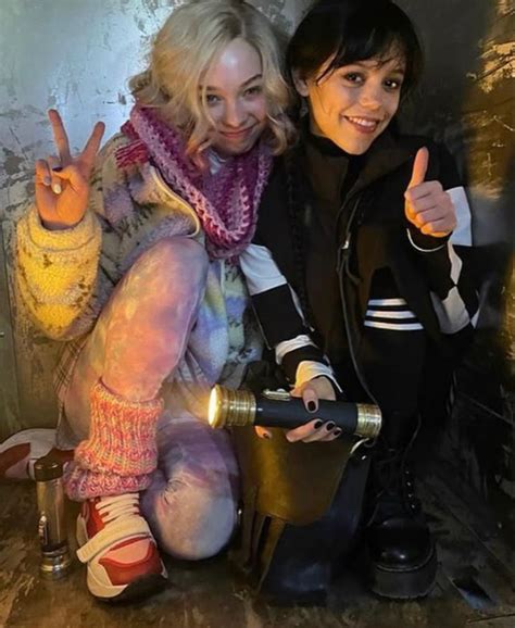 Jenna Ortega Nude Behind The Scenes Of Wednesday My Xxx Hot Girl