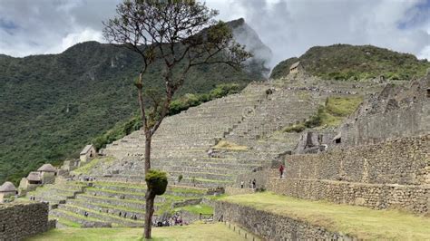 Machu Picchu Ancient Inca Town Located In Mountains World Historical