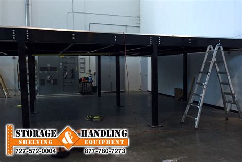 Structural Mezzanine Storage Handling Storage Handling