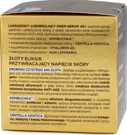 EVELINE COSMETICS Gold Lift expert krem dzień/noc 40+, 50 ml kupuj w ...