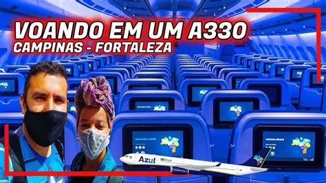 VOANDO EM UM A330 DE CAMPINAS PARA FORTALEZA Lisos Poraí YouTube