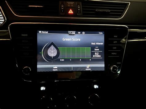 Green Score Coding On Superb III FL Skoda Superb Mk III 2015 2023