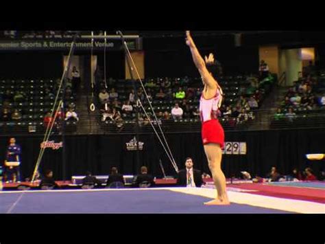 Koji Uematsu Floor Exercise 2012 Kelloggs Pacific Rim